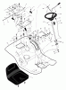 Murray 461004x92A - B&S/ 46" Garden Tractor (2004) (Walmart) Ersatzteile Seat Deck