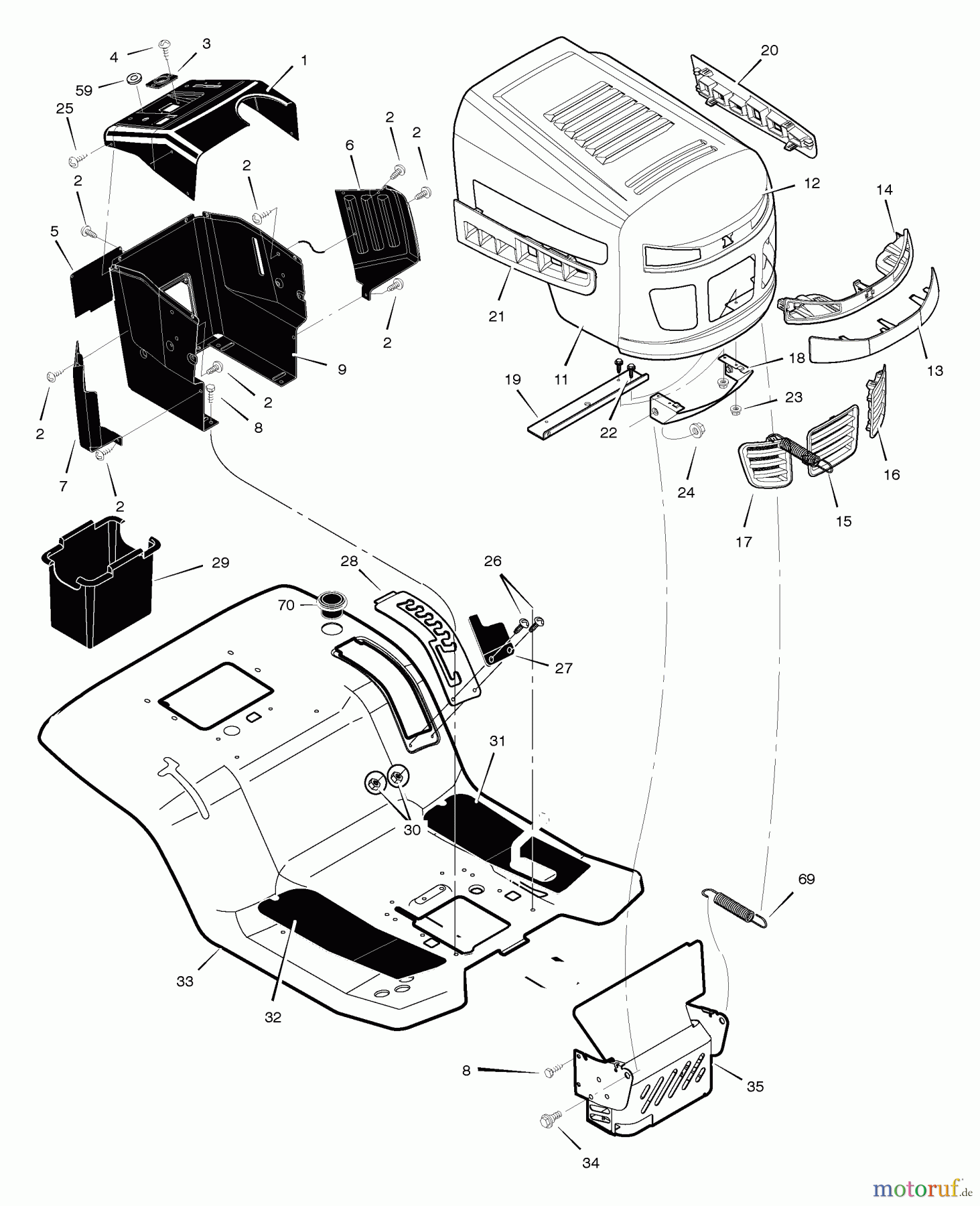  Murray Rasen- und Gartentraktoren 461004x92B - B&S/Murray 46