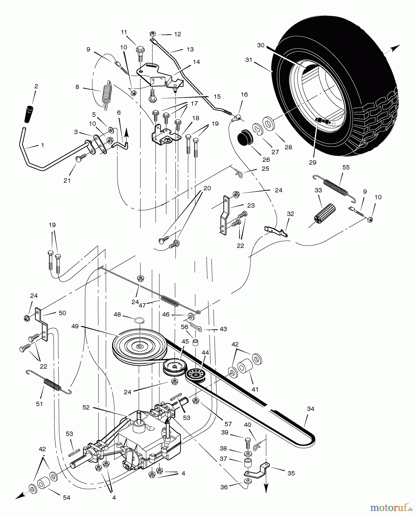 Murray Rasen- und Gartentraktoren 461004x92B - B&S/Murray 46