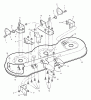 Murray 461004x92B - B&S/ 46" Garden Tractor (2005) (Walmart) Ersatzteile Mower Housing