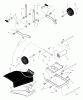 Murray 461004x92B - B&S/ 46" Garden Tractor (2005) (Walmart) Ersatzteile Mower Housing Suspension