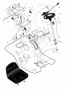 Murray 461004x92B - B&S/ 46" Garden Tractor (2005) (Walmart) Ersatzteile Seat Deck