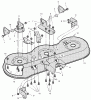 Murray 461007x92A - B&S/ 46" Garden Tractor (2001) (Walmart) Ersatzteile Mower Housing
