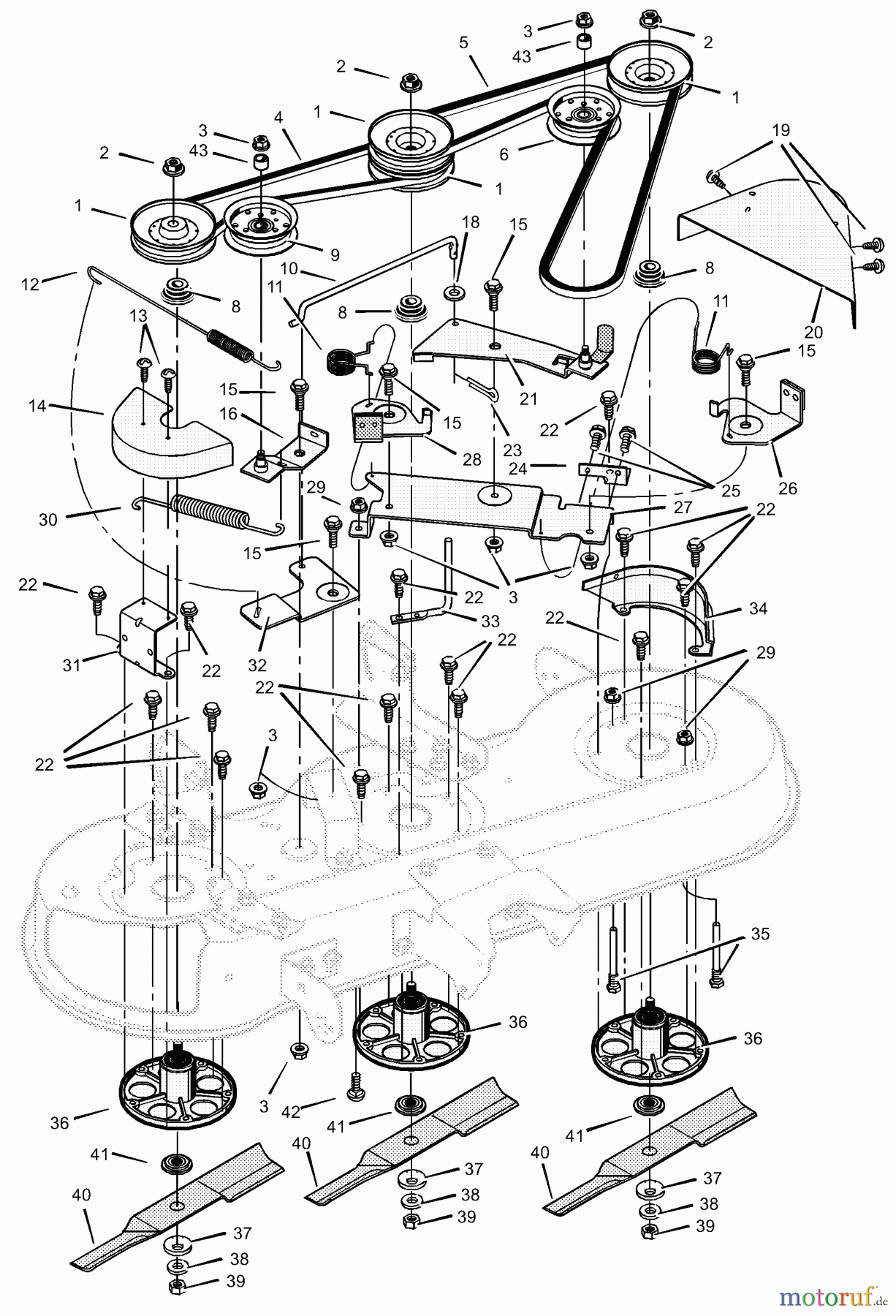 Murray Rasen- und Gartentraktoren 461007x92B - B&S/Murray 46
