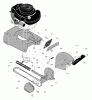 Murray EV3850x4B - Edger (2004) Ersatzteile Engine Mount