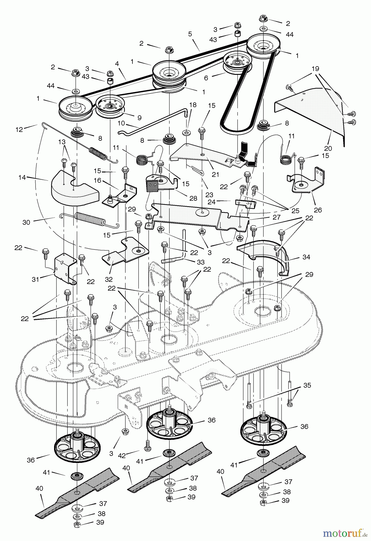 Murray Rasen- und Gartentraktoren 461008x692A - Stanley 46