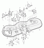Murray 461008x692A - Stanley 46" Garden Tractor (2003) Ersatzteile Mower Housing