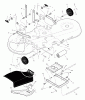 Murray 461008x692A - Stanley 46" Garden Tractor (2003) Ersatzteile Mower Housing Suspension