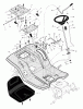 Murray 461008x692A - Stanley 46" Garden Tractor (2003) Ersatzteile Seat Deck