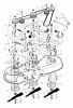 Murray 46102x6B - Ultra 46" Garden Tractor (2000) Ersatzteile Blade Drive