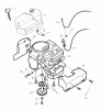Murray 46102x6B - Ultra 46" Garden Tractor (2000) Ersatzteile Engine Mount