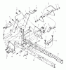 Murray 46102x6B - Ultra 46" Garden Tractor (2000) Ersatzteile Rear Frame Assembly