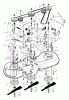 Murray 46103B - 46" Garden Tractor (2000) Ersatzteile Blade Drive