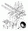 Murray 46103B - 46" Garden Tractor (2000) Ersatzteile Front Frame Assembly