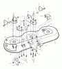 Murray 46103B - 46" Garden Tractor (2000) Ersatzteile Mower Housing