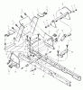 Murray 46103B - 46" Garden Tractor (2000) Ersatzteile Rear Frame Assembly