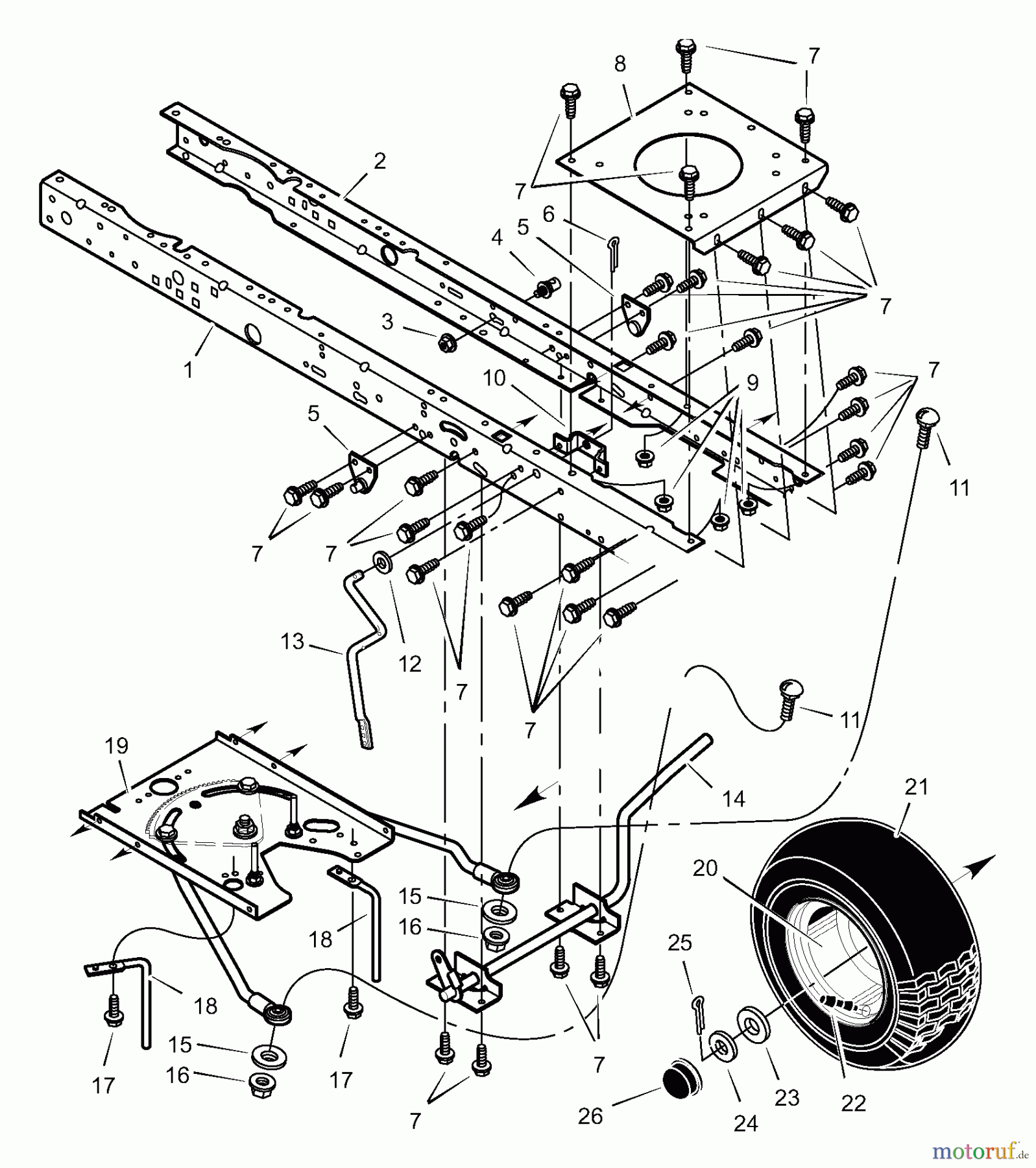 Murray Rasen- und Gartentraktoren 46103x71A - B&S/Murray 46