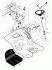 Murray 46103x71A - B&S/ 46" Garden Tractor (1999) (Quality Stores) Ersatzteile Seat Deck