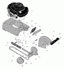 Murray EV3850x4NA - Edger (2004) Ersatzteile Engine Mount