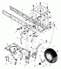 Murray 46103x92A - B&S/ 46" Garden Tractor (1999) (Walmart) Ersatzteile Front Frame Assembly