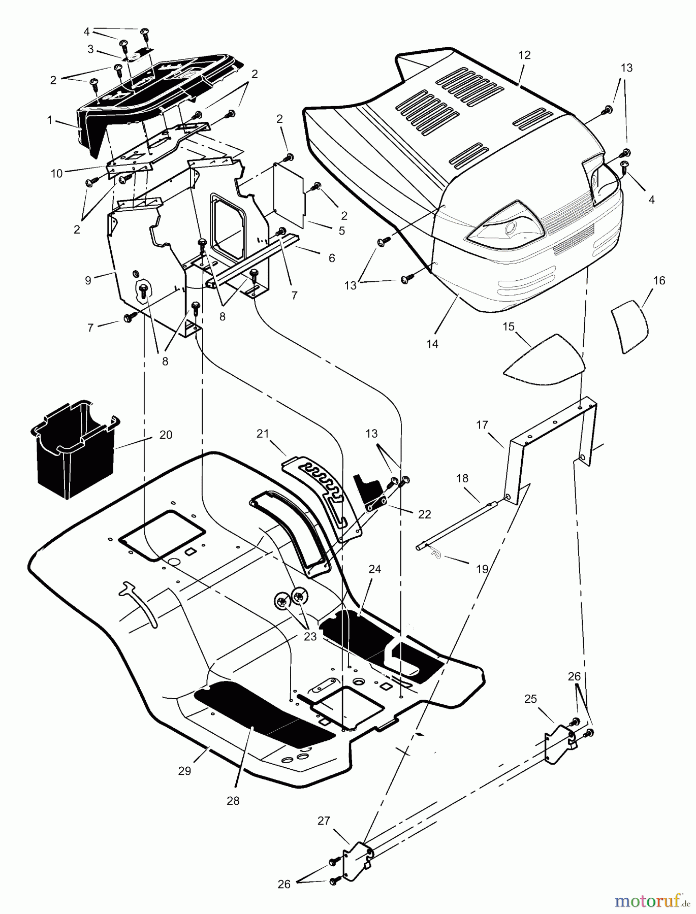 Murray Rasen- und Gartentraktoren 46103x92A - B&S/Murray 46
