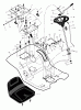 Murray 46104x8A - Scotts 46" Garden Tractor (1999) (Home Depot) Ersatzteile Seat Deck