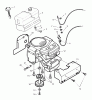 Murray 46104x8B - Scotts 46" Garden Tractor (2000) (Home Depot) Ersatzteile Engine Mount