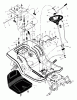 Murray 46104x8B - Scotts 46" Garden Tractor (2000) (Home Depot) Ersatzteile Seat Deck