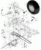 Murray 46104x8C - Scotts 46" Garden Tractor (2001) (Home Depot) Ersatzteile Motion Drive