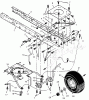 Murray 46104x8D - Scotts 46" Garden Tractor (2002) (Home Depot) Ersatzteile Front Frame Assembly