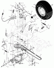 Murray 46104x8D - Scotts 46" Garden Tractor (2002) (Home Depot) Ersatzteile Motion Drive