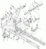Murray 46104x8D - Scotts 46" Garden Tractor (2002) (Home Depot) Ersatzteile Rear Frame Assembly