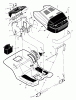 Murray 46106x89A - Yard King Performance 46" Garden Tractor (1999) Ersatzteile Hood And Dash