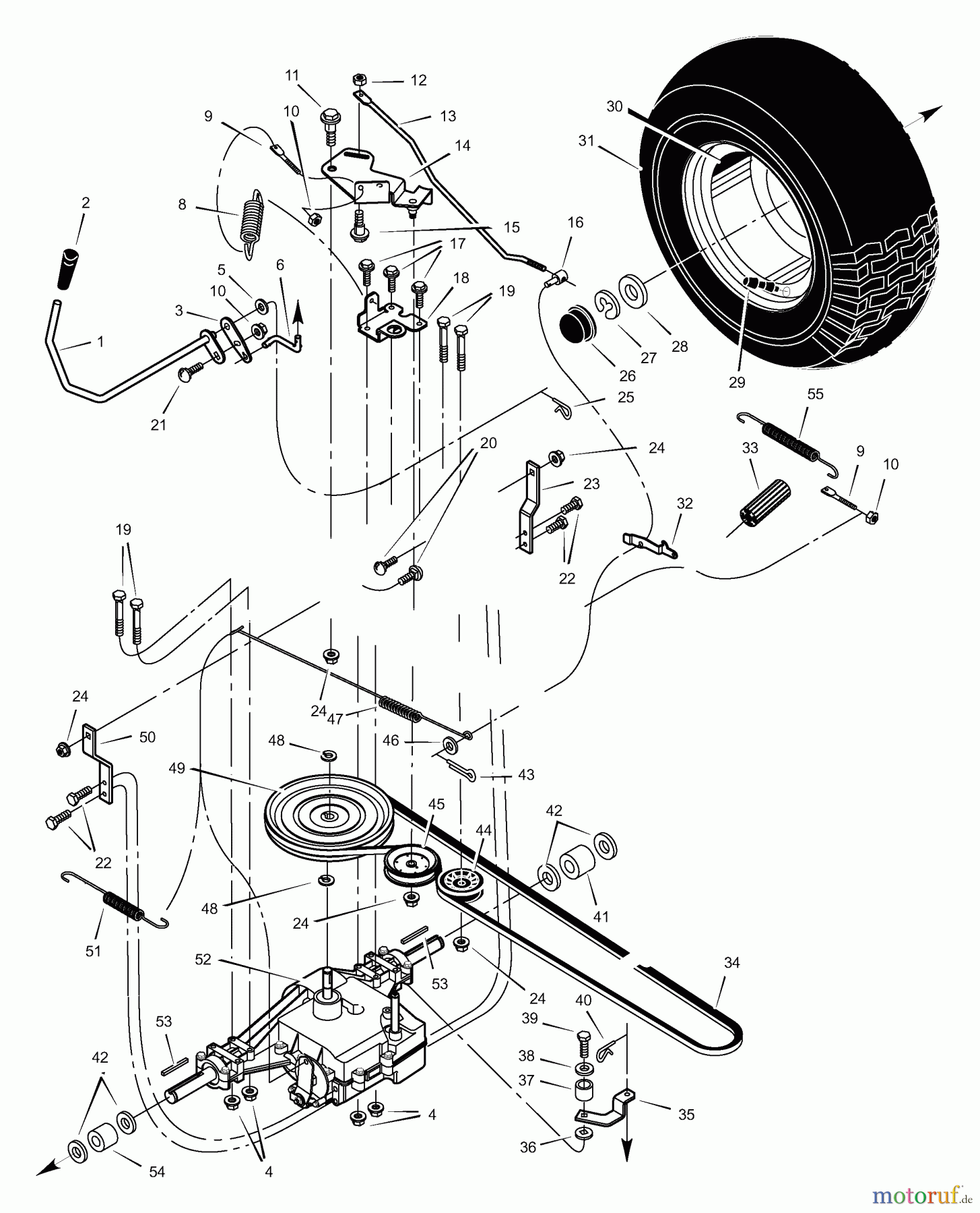  Murray Rasen- und Gartentraktoren 46106x89A - Yard King Performance 46