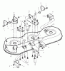 Murray 46106x89A - Yard King Performance 46" Garden Tractor (1999) Ersatzteile Mower Housing