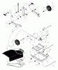Murray 46106x89A - Yard King Performance 46" Garden Tractor (1999) Ersatzteile Mower Housing Suspension