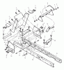 Murray 46106x89A - Yard King Performance 46" Garden Tractor (1999) Ersatzteile Rear Frame Assembly