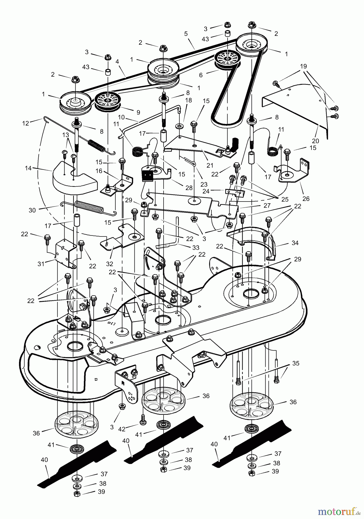  Murray Rasen- und Gartentraktoren 46106x89B - Yard King Performance 46