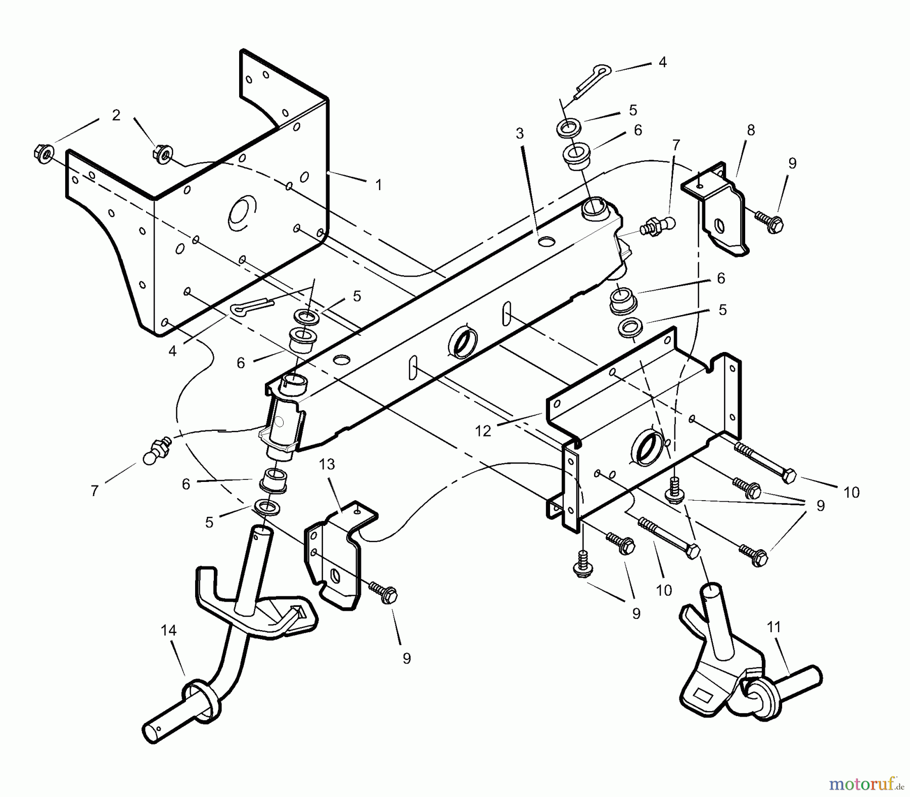 Murray Rasen- und Gartentraktoren 46106x89B - Yard King Performance 46