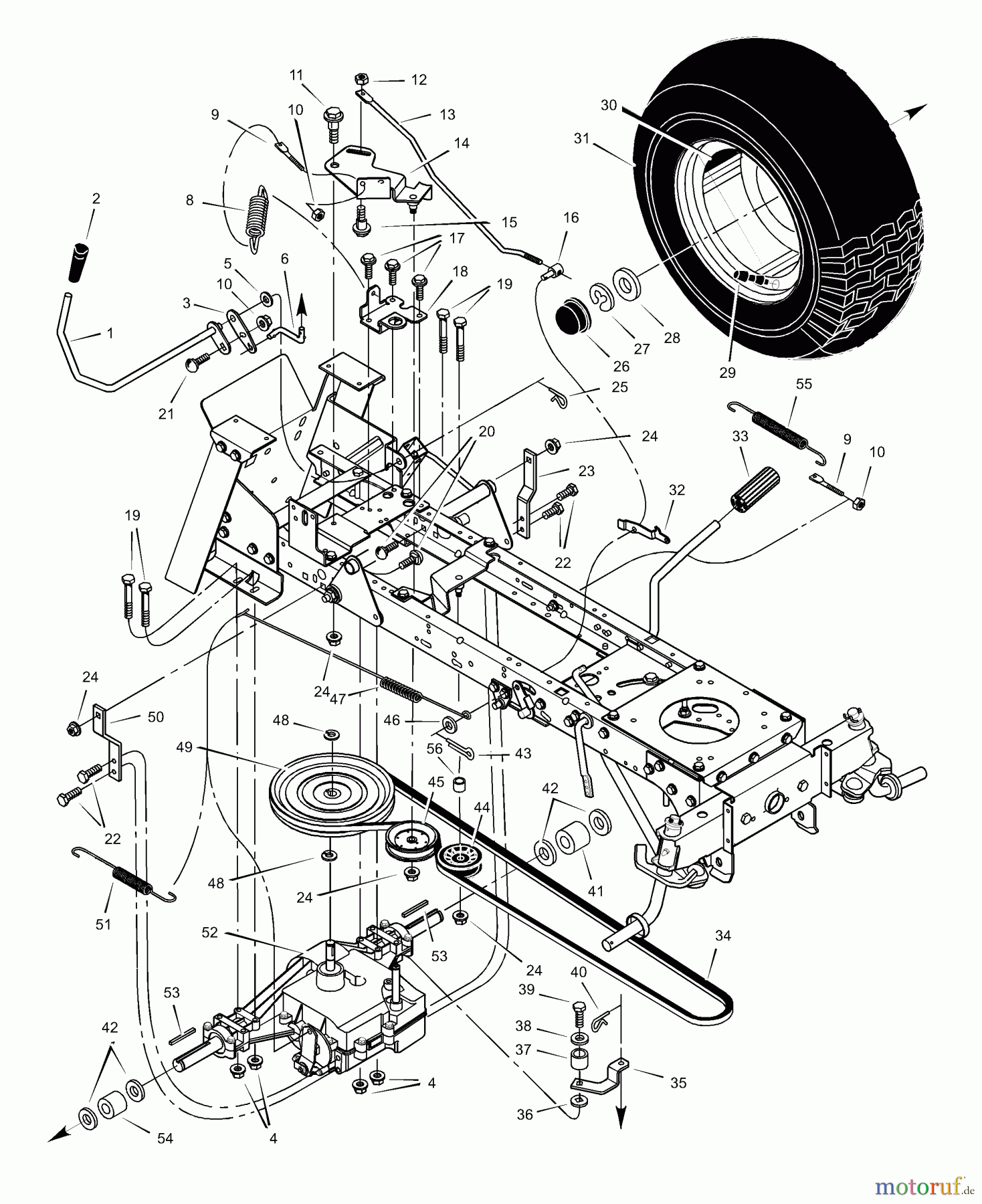 Murray Rasen- und Gartentraktoren 46106x89B - Yard King Performance 46