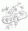 Murray 46106x89B - Yard King Performance 46" Garden Tractor (2000) Ersatzteile Mower Housing