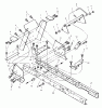 Murray 46106x89B - Yard King Performance 46" Garden Tractor (2000) Ersatzteile Rear Frame Assembly