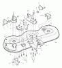 Murray 46107x92A - B&S/ 46" Garden Tractor (2000) (Walmart) Ersatzteile Mower Housing
