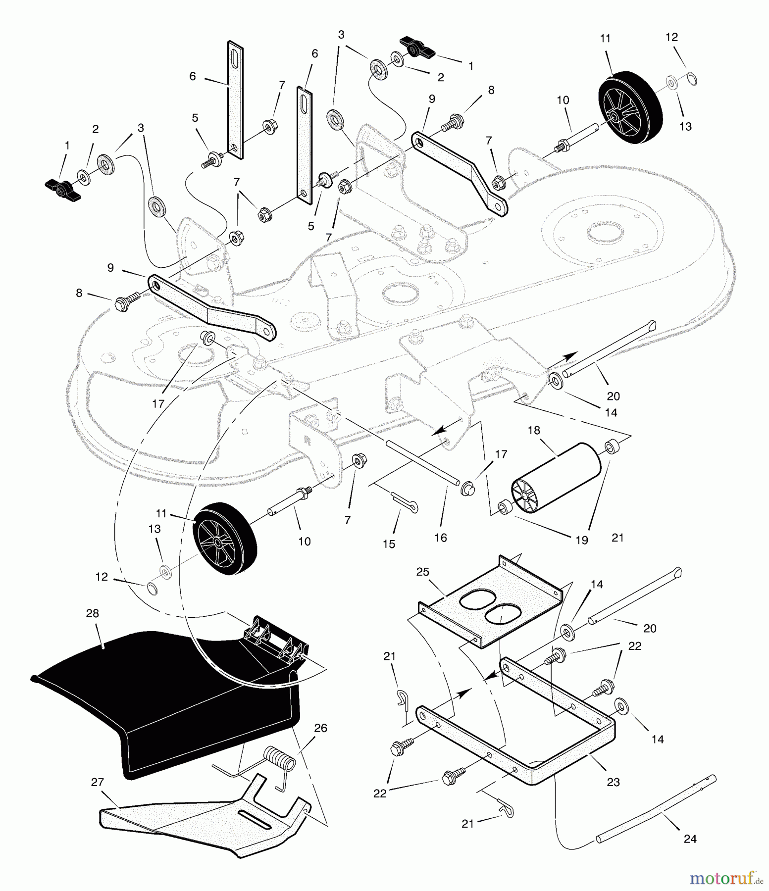 Murray Rasen- und Gartentraktoren 46107x92A - B&S/Murray 46