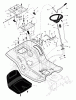 Murray 46107x92A - B&S/ 46" Garden Tractor (2000) (Walmart) Ersatzteile Seat Deck