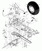Murray 46108x89A - Yard King Performance 46" Garden Tractor (2000) Ersatzteile Motion Drive