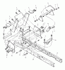 Murray 46108x89A - Yard King Performance 46" Garden Tractor (2000) Ersatzteile Rear Frame Assembly