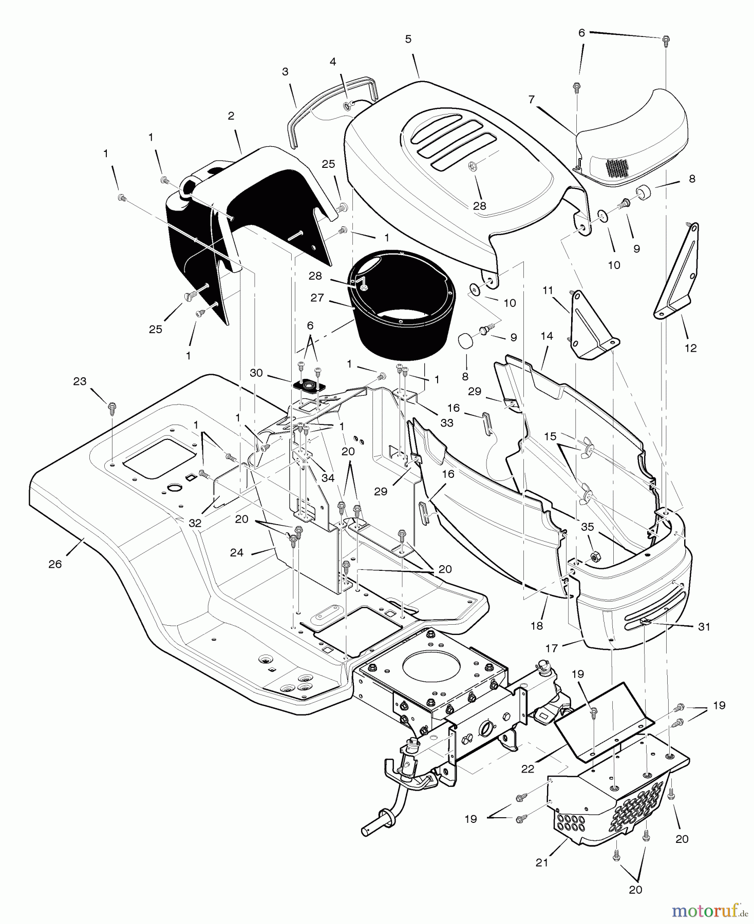 Murray Rasen- und Gartentraktoren 461603x48A - B&S/Murray 46
