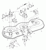 Murray 461603x48A - B&S/ 46" Garden Tractor (2003) (Mills) Ersatzteile Mower Housing
