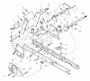 Murray 461603x48A - B&S/ 46" Garden Tractor (2003) (Mills) Ersatzteile Rear Frame Assembly